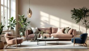 Déco : 4 nuances mates tendance pour moderniser votre salon