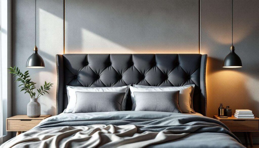 Têtes de lit : en 2026, le bois cède sa place à ce matériau ultra-tendance qui transforme l’ambiance d’une chambre