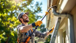 Gouttières bouchées : l'astuce avec un tube de plomberie qui évite l'échelle et la facture