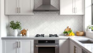 Crédence de cuisine : la technique autocollante qui évite de tout démonter en un week-end