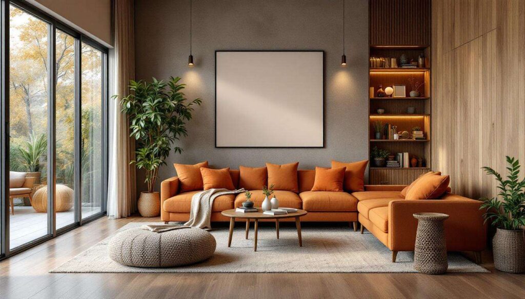 Tendances déco 2026 : ces 5 tons chauds qui remplacent le gris dans les salons cette année