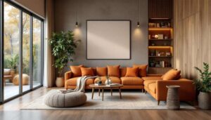 Tendances déco 2026 : ces 5 tons chauds qui remplacent le gris dans les salons cette année