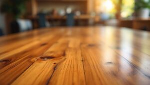 Ce mélange de 2 ingrédients efface les traces d&rsquo;eau sur le bois sans poncer ni abîmer le vernis