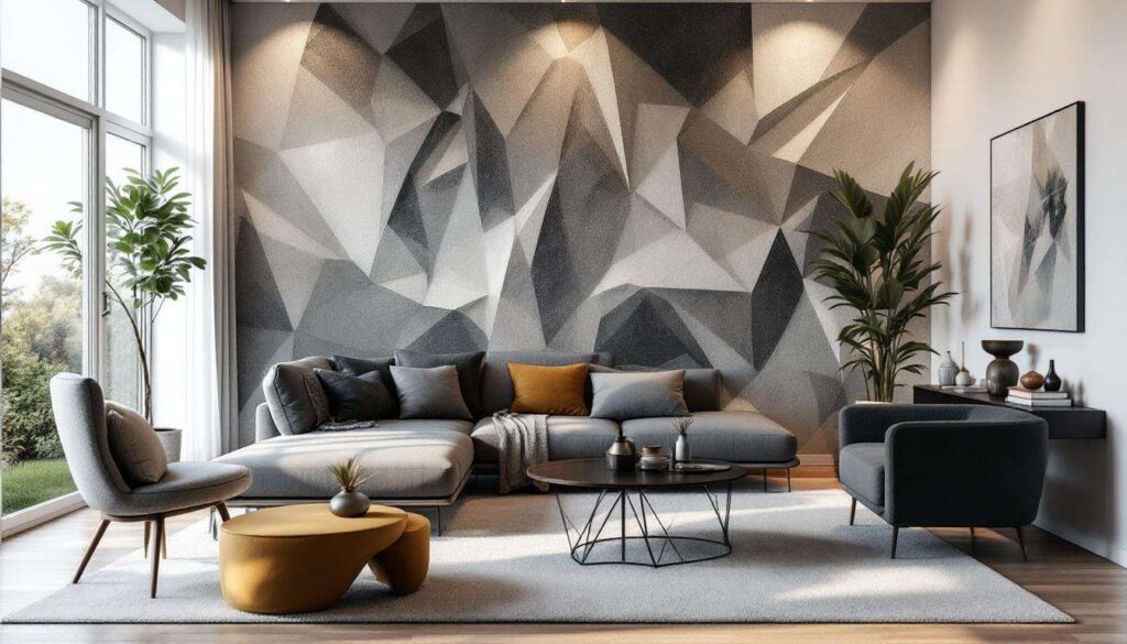 Fini les murs plats et sans relief : cette technique de peinture change tout dans le salon