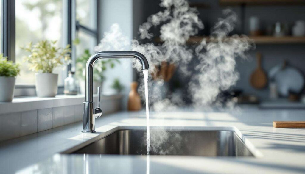 Ce simple geste dans la cuisine cache des réparations à 500 € : l’enquête sur l’eau bouillante dans l’évier