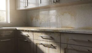 Graisse collante : le geste simple qui décolle tout sur les façades de cuisine